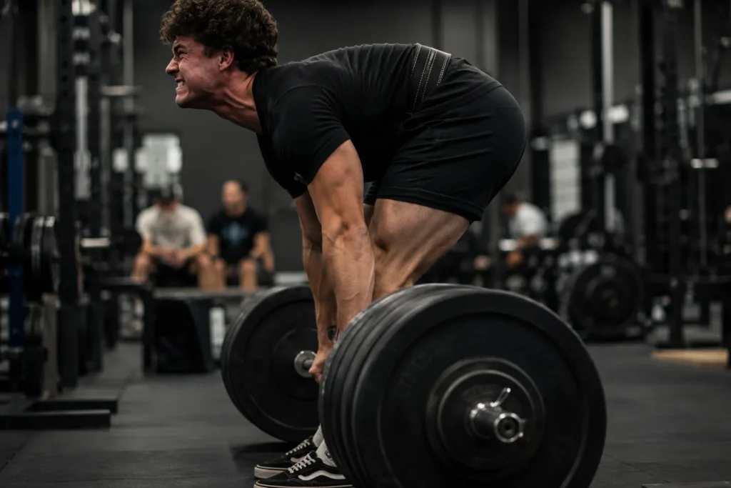 Progressive overload mistake caused by poor lifting form